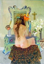 Nude with Mirror